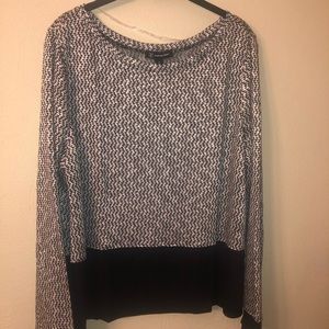 INC Layered-look Knit Top NWT